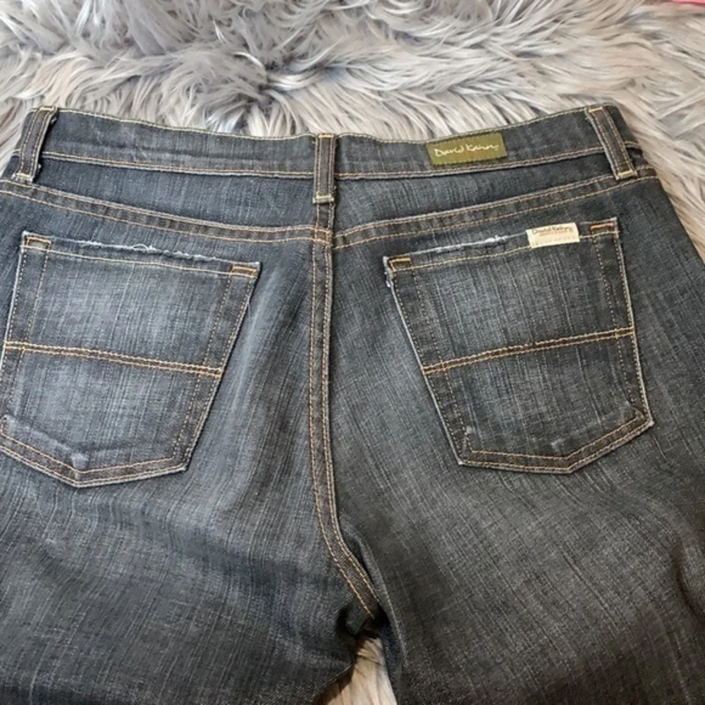 David Kahn Nikki boot cut jeans washed black size 30